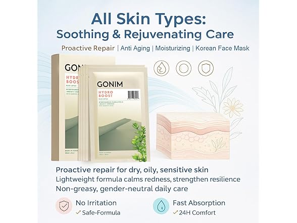 GONIM Korean Hydrating Face Mask