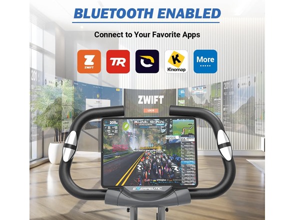 Exerpeutic Exercise Bike w/ Bluetooth