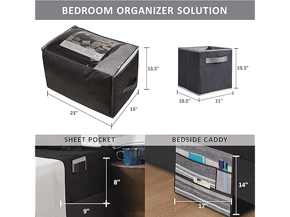 Comfort Spaces 17 Piece Bed in A Bag Comforter Set