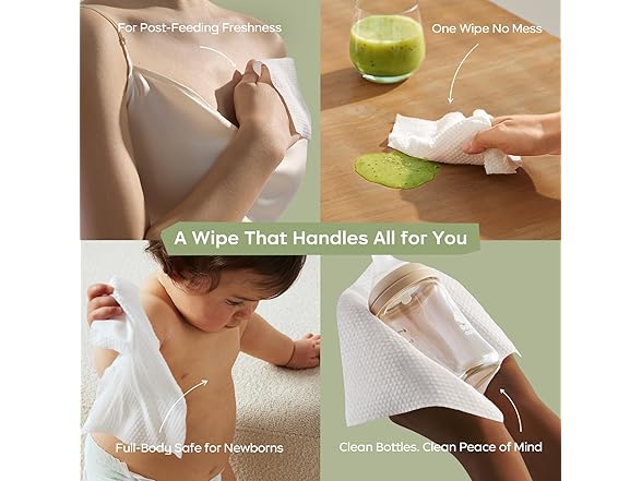 (3 Pack) Bc Babycare Cloud Moist Baby Wipes | 80 Count