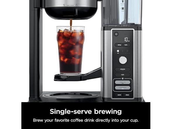 Ninja CM371 Hot & Iced XL Coffee Maker Black S&D