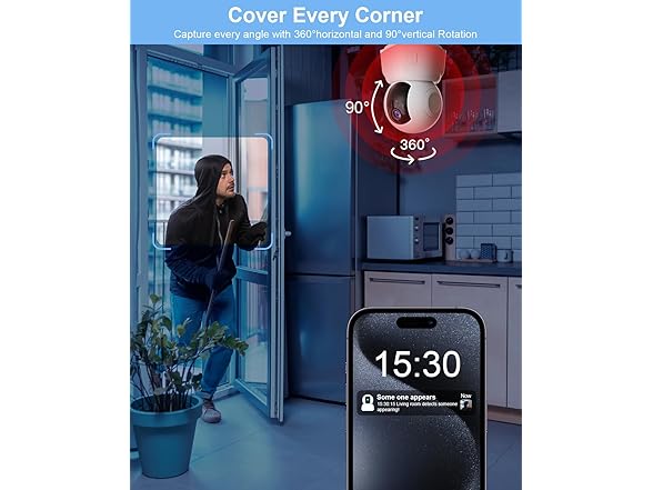 GOLSPARK Indoor Security Camera