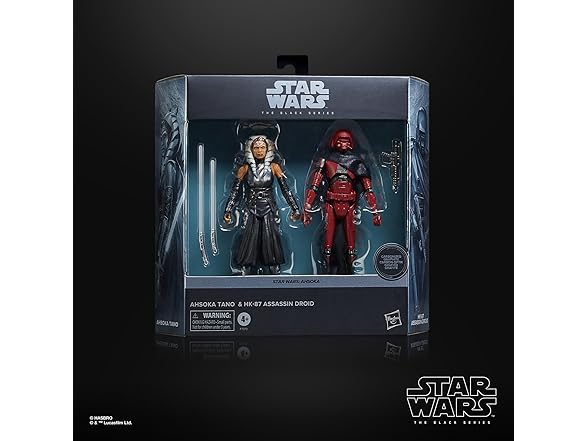 The Black Series Ahsoka Tano & HK-87 Assassin Droid