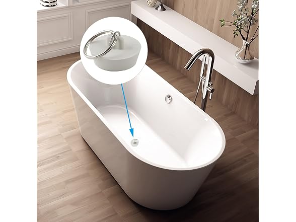 iFealClear 6 Pieces Drain Stopper, Rubber Sink Stopper - Gallery 6