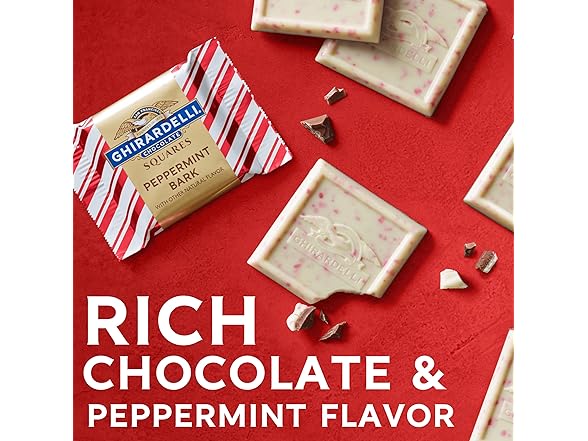 Ghirardelli Peppermint Bark Snowmen 5.7o