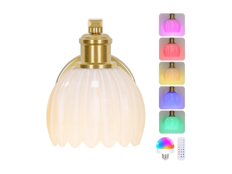 VerRon Rechargeable Battery Operated Wall Sconce - Gallery 13