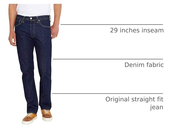 Levi's Men (40W x 30L) Original Jeans