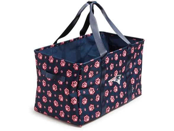 PATRIOTS Vera Bradley Womens Recycled NFL Car Tote