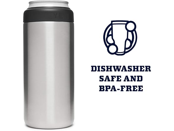 YETI Stainless Slim Rambler Colster Can Insulator