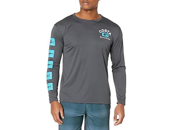 Costa Del Mar LS Tech Banner Tee (Large)