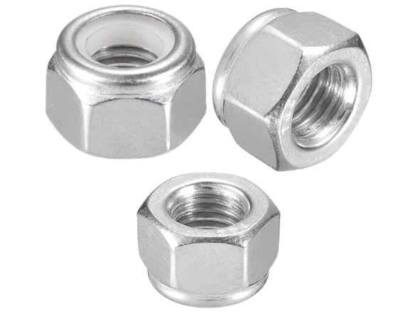 SpzcdZa 150Pieces 832 Nylon Lock Nuts
