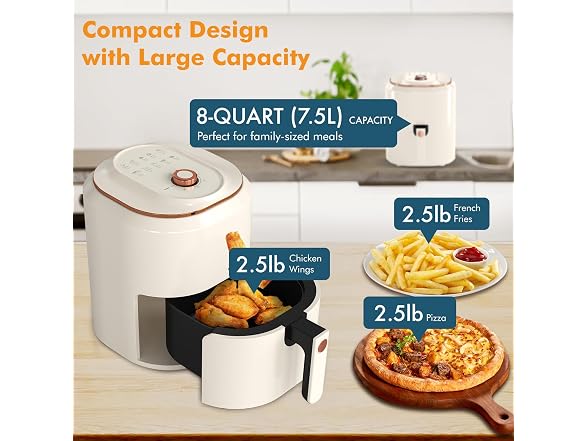 Yangming Air Fryer, 8 Quart