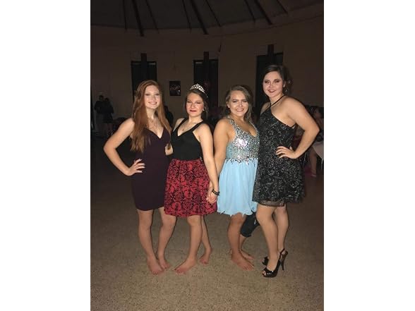 Fanciest Women (8) Beaded Chiffon Homecoming Dress
