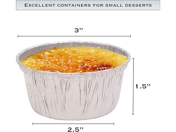 Foil Baking Ramekins 4oz 200 Count