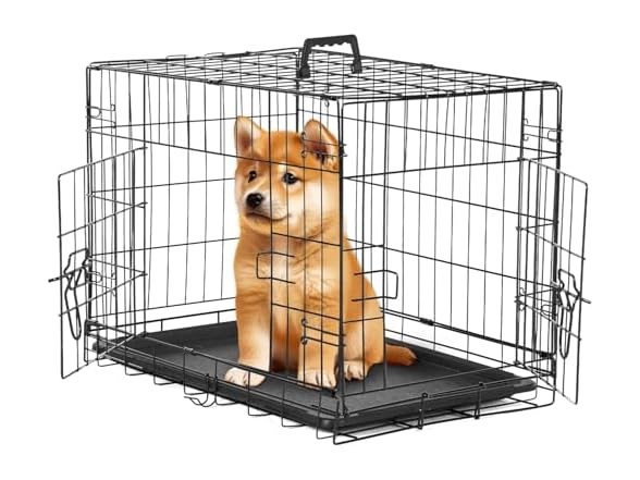 Simple Deluxe 24-Inch Small Dog Crate
