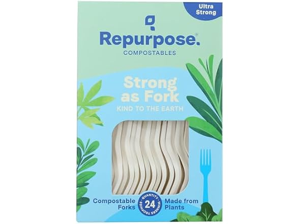 Repurpose Disposable Tableware- Forks