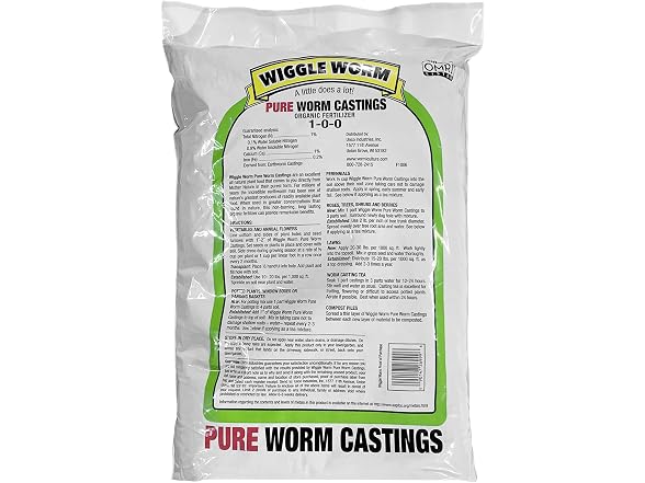 Wiggle Worm 100% Pure Organic Mineral