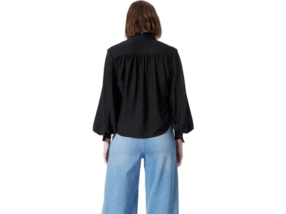 DEE OCLEPPO Jane Long Sleeve Button Front Blouse