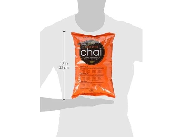1PK David Rio Food Service Bag Tiger Spice Chai