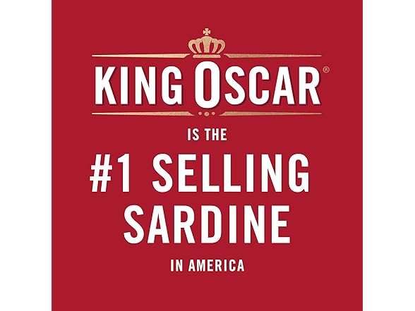 12PK King Oscar Premium Sardines in Extra Virgin Olive Oil
