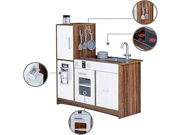 Teamson Little Chef Palm Springs Kids Play Kitchen