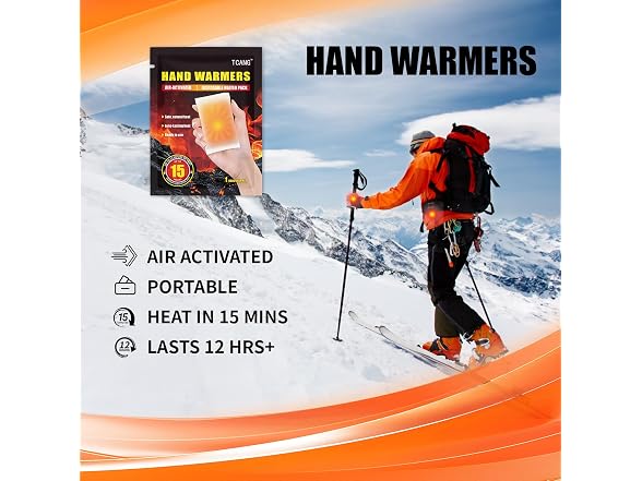 100 Pack Disposable Hand Warmers