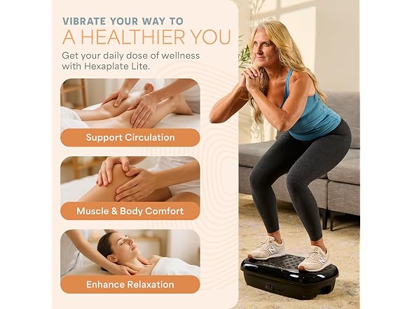 Lifepro HexaPlate Lite Vibration Plate