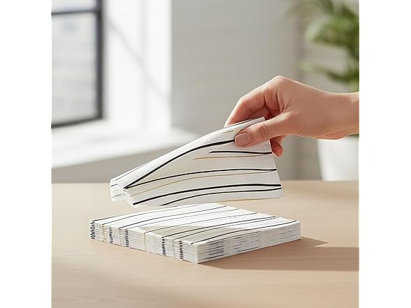 Waves Paper Napkins 6.5" 20pk