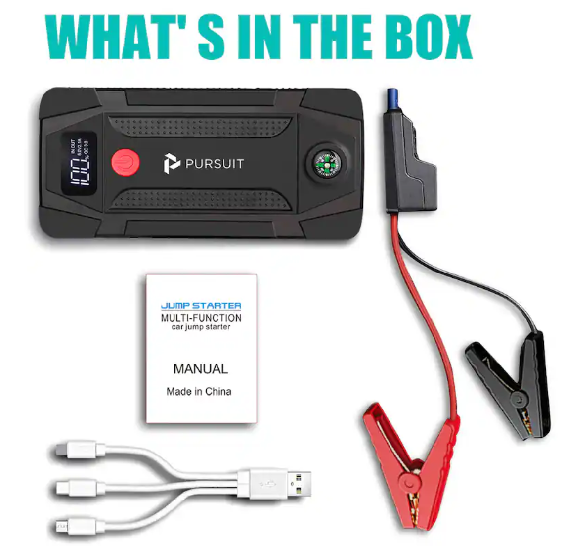Pursuit 1000A Jump Starter & Power Bank - Gallery 10