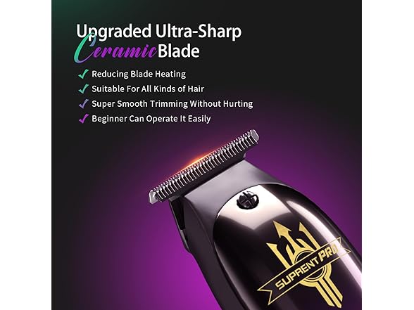 SUPRENT Men's Hair Trimmer- 6000 RPM