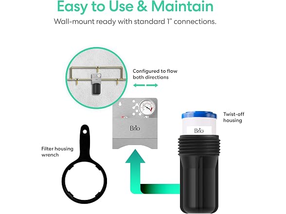 Brio Whole House Water Filter System