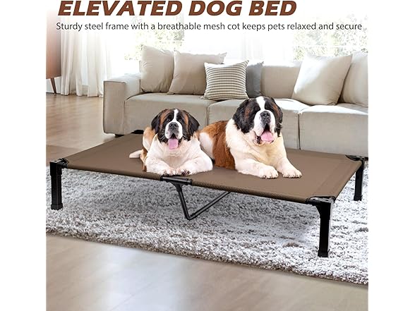 Heeyoo Elevated Cooling Pet Bed