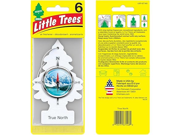 LITTLE TREES Car Air Freshener, 24 Count