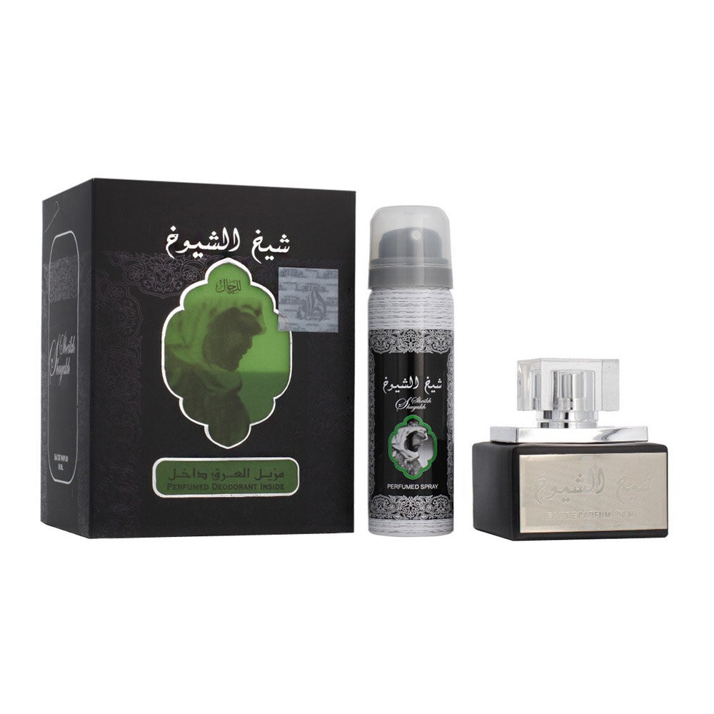Lattafa Sheikh al Shuyukh 2pc EDP Set U - Gallery 2