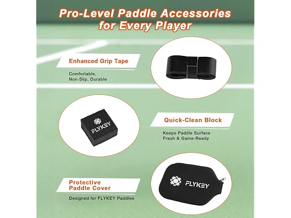 FLYKEY T700 Carbon Fiber Pickleball Paddle