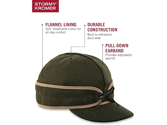 Stormy Kromer (7) Original Cap Olive