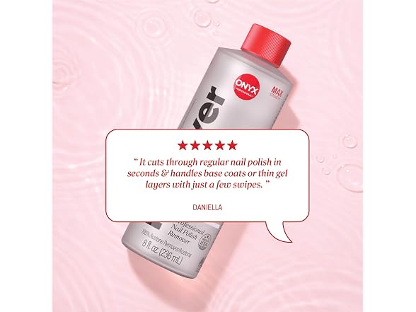 Onyx Professional 100 percent Pure Acetone Nail