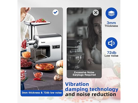 Electric Meat Grinder, 3000W Max