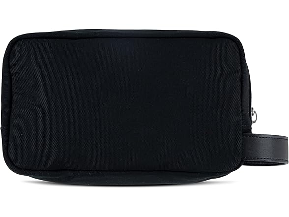 Hurley Men's Small Items Travel Dopp Kit, Black/Double Zip, O/S