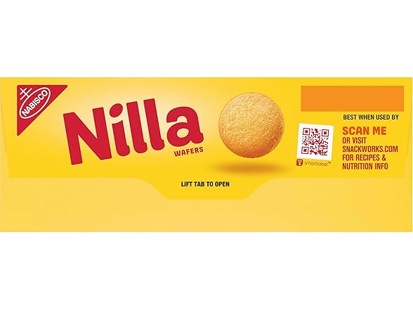 NILLA Wafers Cookies, Vanilla Wafers, Family Size, 15 oz