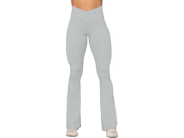 Sunzel Flare Leggings 30in XL Silver Grey