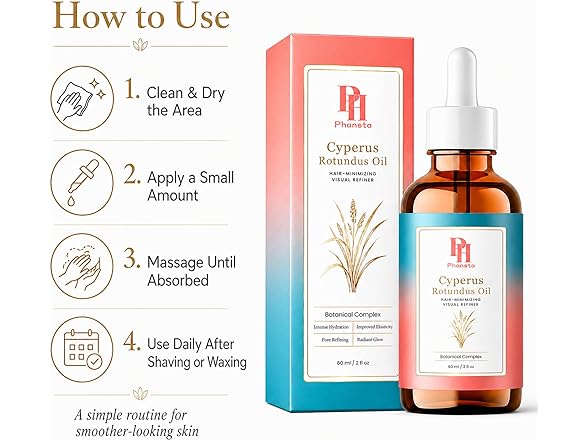 PHANSTA hair removal oil