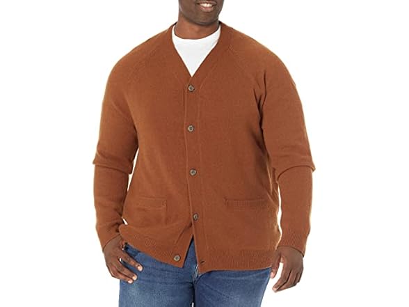 Amazon Essentials Men's Cardigan Sweater