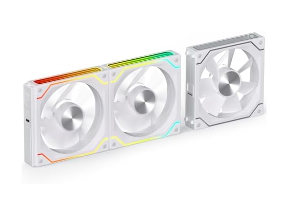 LTC CF122D 120mm Daisy-Chain Case Fan, ARGB