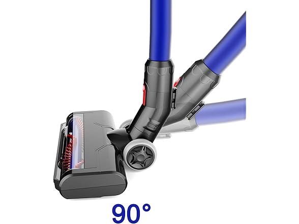 Vacuyahu Motorized Brush with Headlights
