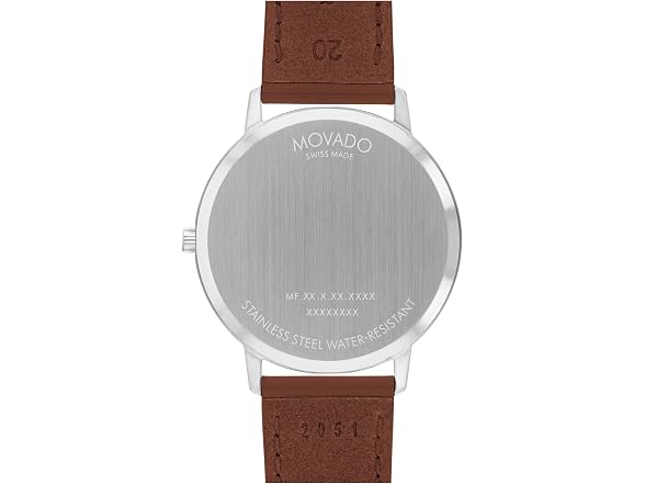 Movado Face Men's Watch Swiss Quartz Movement