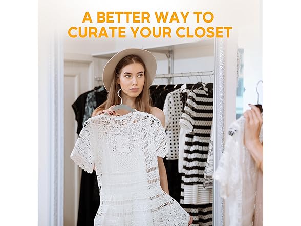 HealSmart 30 Pack Heavy Duty Velvet Hang