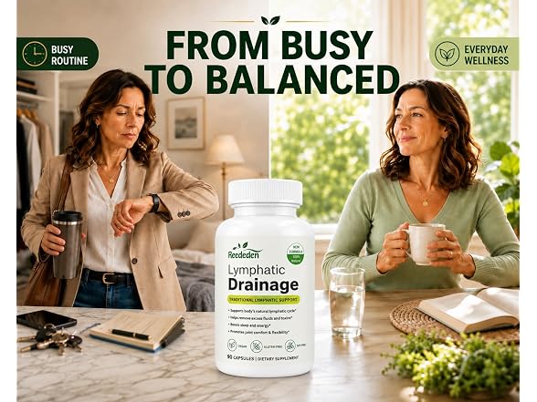 Reededen Lymphatic Drainage Supplement