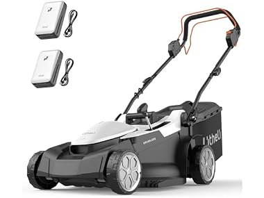 $99.99, Was $279.99, 64% Off! Litheli 18" Electric Self Propelled Lawn Mower dealfomo