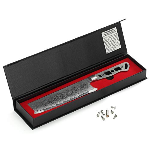 KATSURA Nakiri Knife Blank 7 inch - Gallery 5